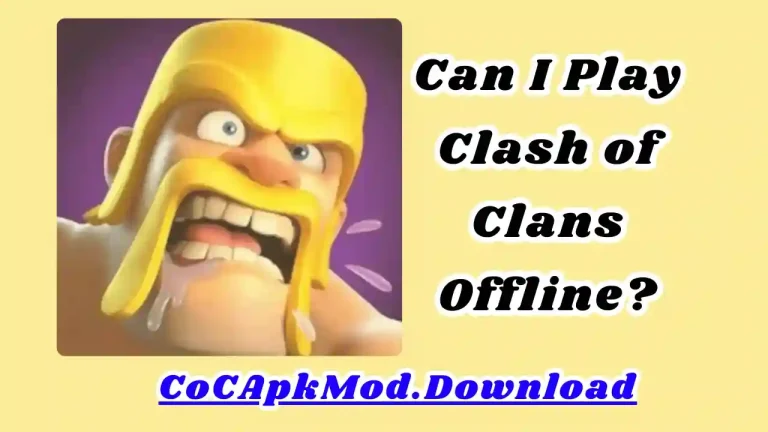 Can I Play Clash of Clans Offline (1)